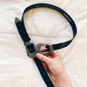 Express Western Style Double Belt Buckle